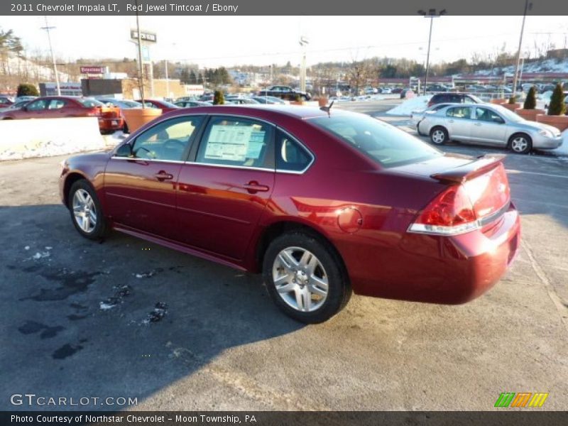 Red Jewel Tintcoat / Ebony 2011 Chevrolet Impala LT