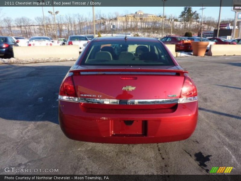 Red Jewel Tintcoat / Ebony 2011 Chevrolet Impala LT