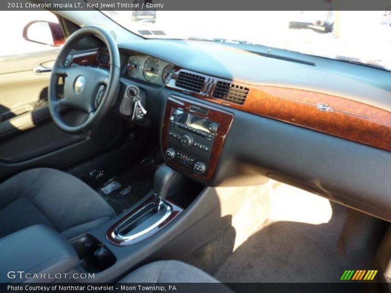 Red Jewel Tintcoat / Ebony 2011 Chevrolet Impala LT