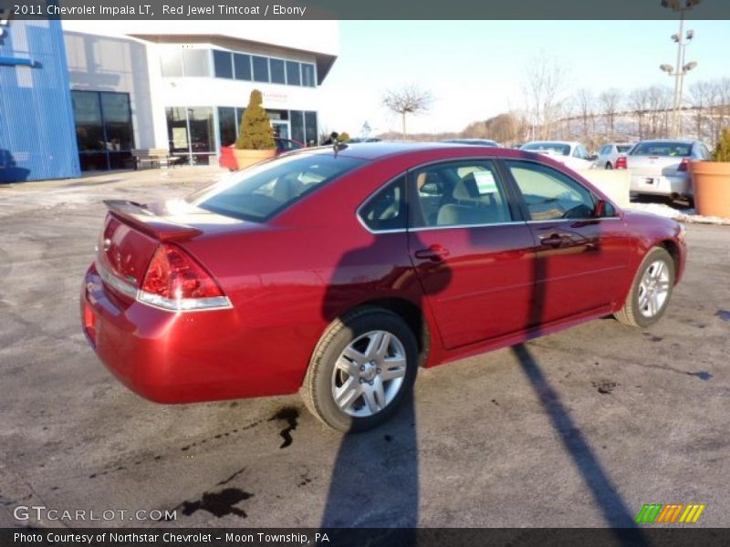 Red Jewel Tintcoat / Ebony 2011 Chevrolet Impala LT