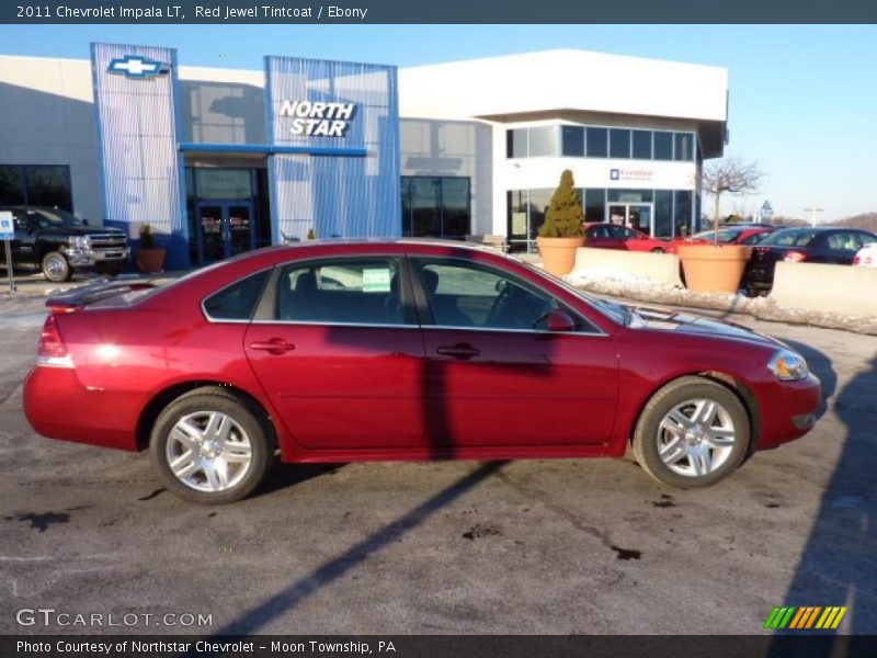 Red Jewel Tintcoat / Ebony 2011 Chevrolet Impala LT