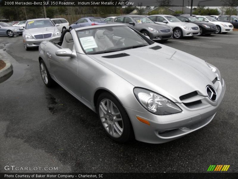 Front 3/4 View of 2008 SLK 350 Roadster