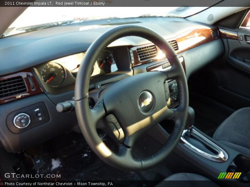 Red Jewel Tintcoat / Ebony 2011 Chevrolet Impala LT