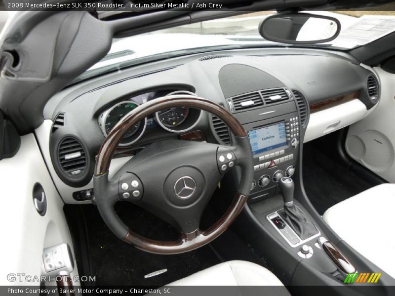 Ash Grey Interior - 2008 SLK 350 Roadster 