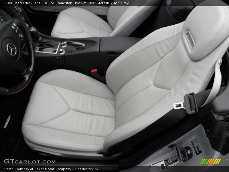  2008 SLK 350 Roadster Ash Grey Interior