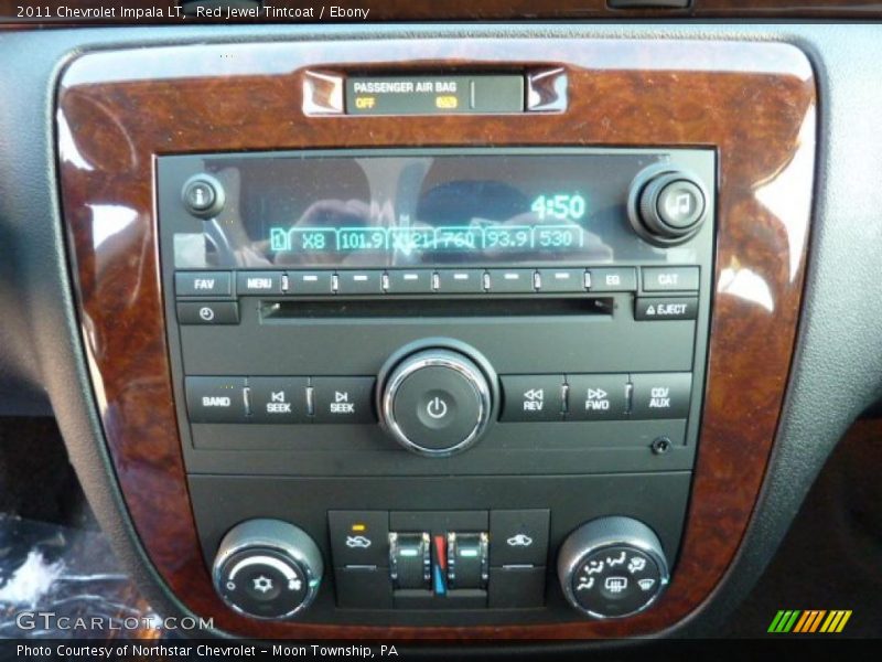Red Jewel Tintcoat / Ebony 2011 Chevrolet Impala LT