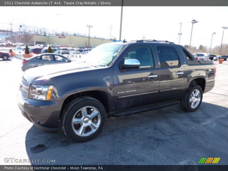Taupe Gray Metallic / Ebony 2011 Chevrolet Avalanche LT 4x4