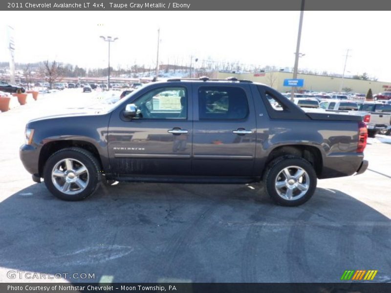 Taupe Gray Metallic / Ebony 2011 Chevrolet Avalanche LT 4x4