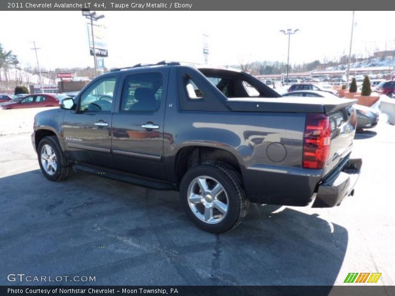 Taupe Gray Metallic / Ebony 2011 Chevrolet Avalanche LT 4x4