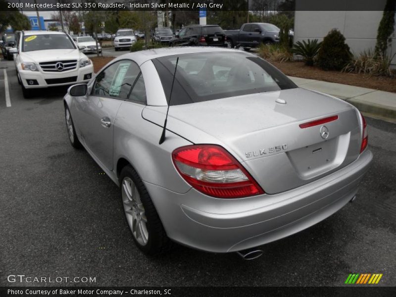  2008 SLK 350 Roadster Iridium Silver Metallic
