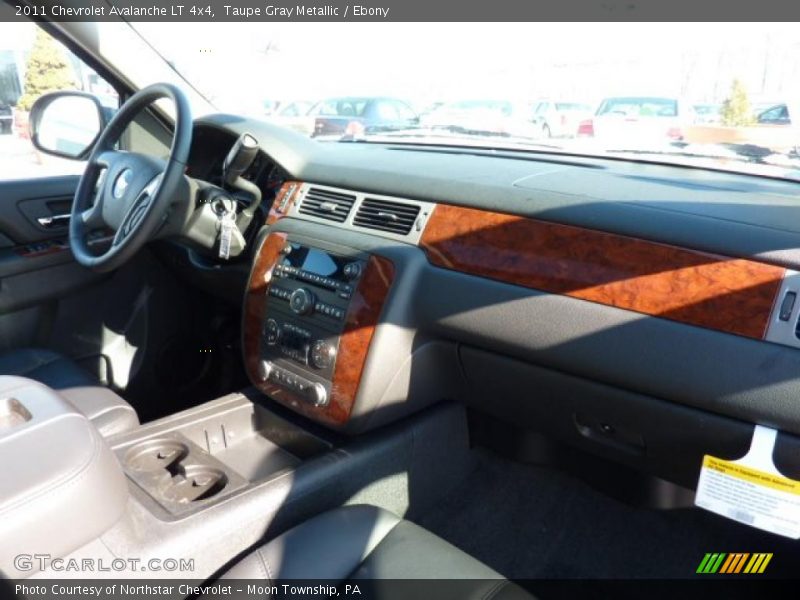 Taupe Gray Metallic / Ebony 2011 Chevrolet Avalanche LT 4x4