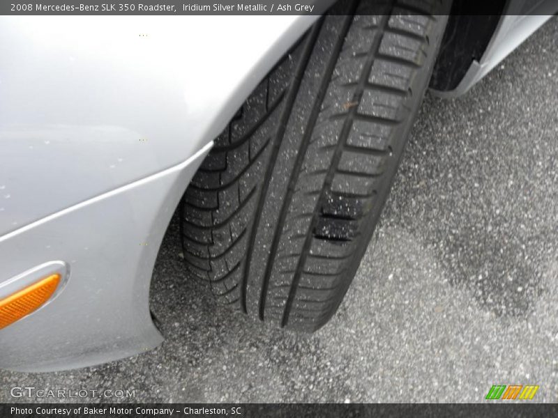 Iridium Silver Metallic / Ash Grey 2008 Mercedes-Benz SLK 350 Roadster