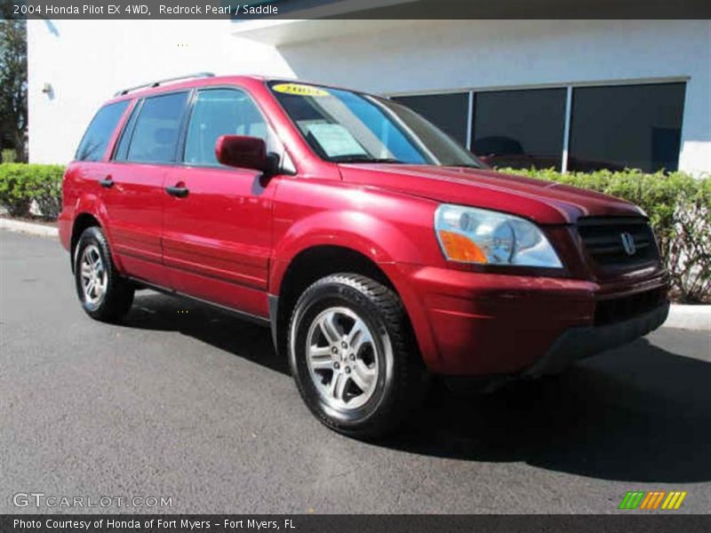 Redrock Pearl / Saddle 2004 Honda Pilot EX 4WD