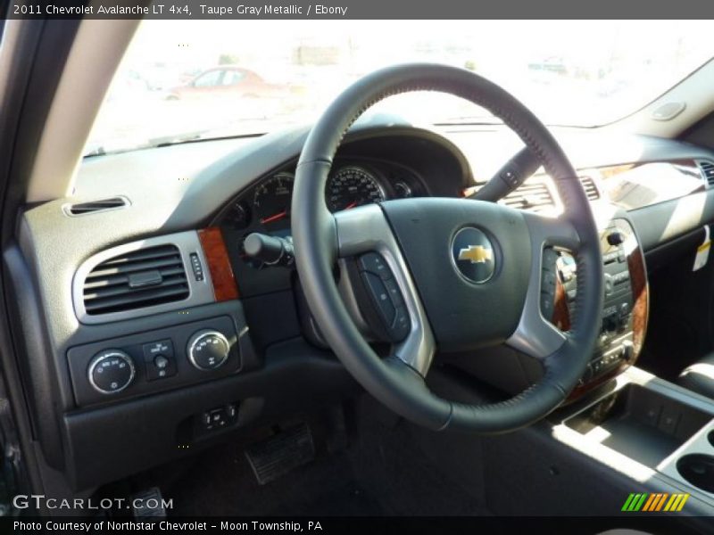 Taupe Gray Metallic / Ebony 2011 Chevrolet Avalanche LT 4x4