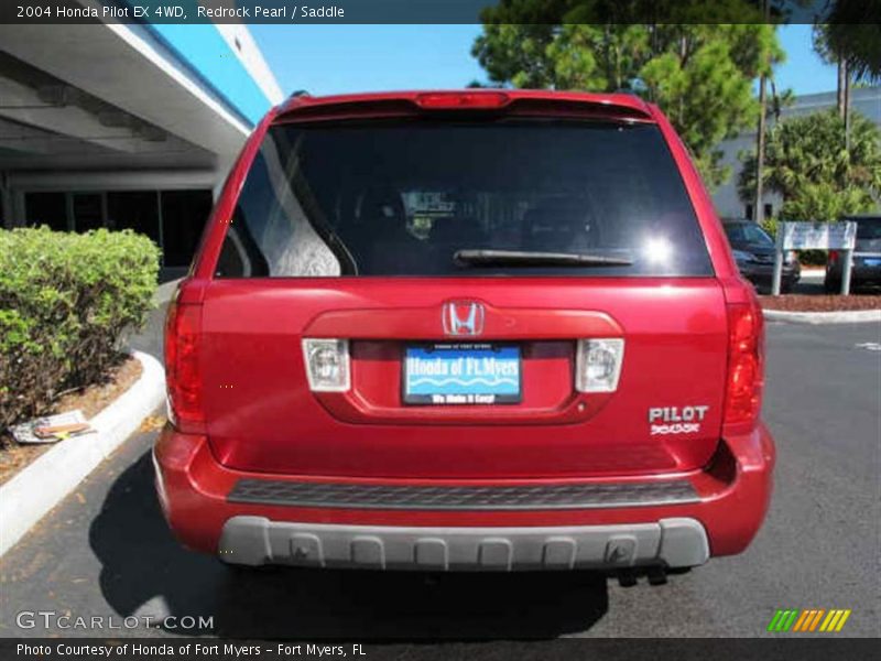 Redrock Pearl / Saddle 2004 Honda Pilot EX 4WD