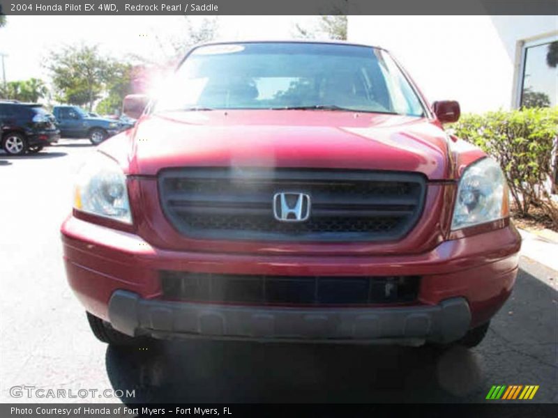 Redrock Pearl / Saddle 2004 Honda Pilot EX 4WD