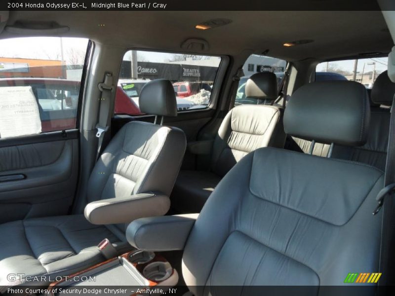 Midnight Blue Pearl / Gray 2004 Honda Odyssey EX-L