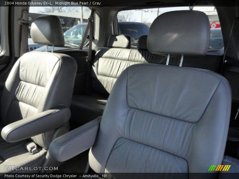 Midnight Blue Pearl / Gray 2004 Honda Odyssey EX-L