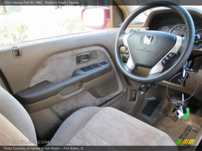 Redrock Pearl / Saddle 2004 Honda Pilot EX 4WD