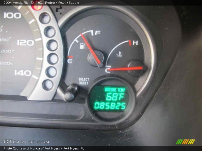 Redrock Pearl / Saddle 2004 Honda Pilot EX 4WD
