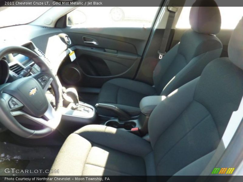Gold Mist Metallic / Jet Black 2011 Chevrolet Cruze LT