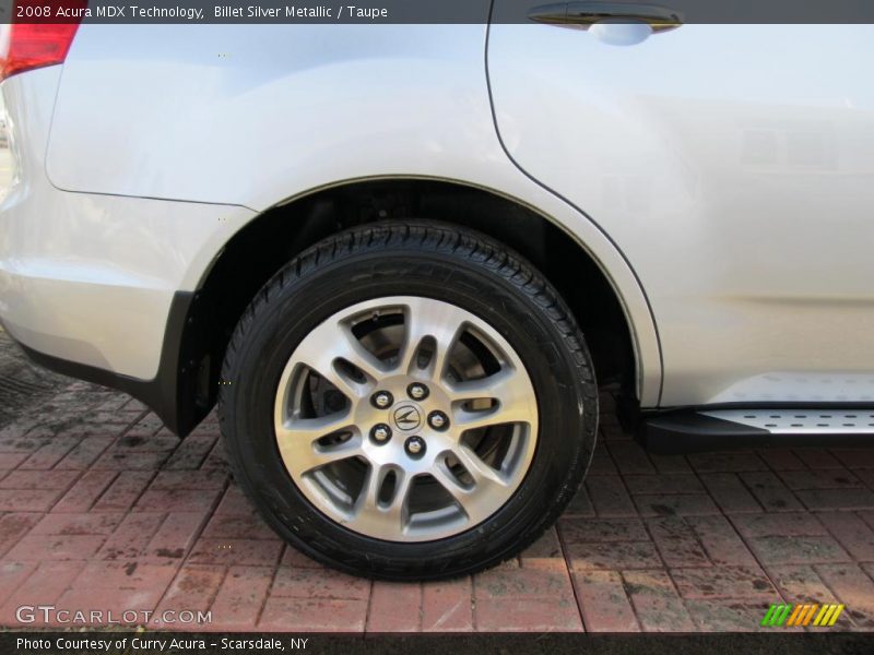 Billet Silver Metallic / Taupe 2008 Acura MDX Technology