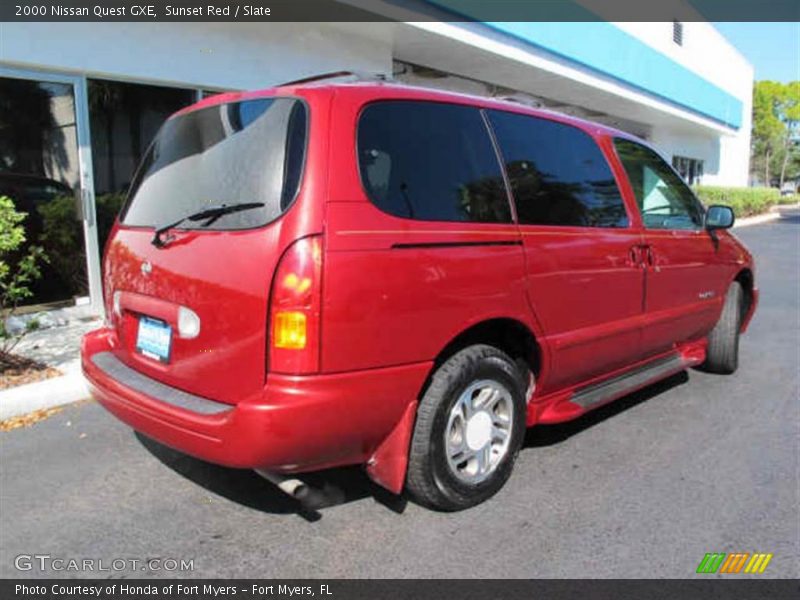  2000 Quest GXE Sunset Red
