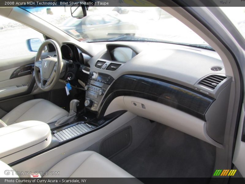 Billet Silver Metallic / Taupe 2008 Acura MDX Technology