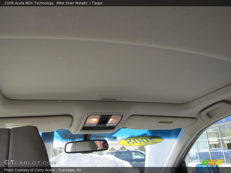 Billet Silver Metallic / Taupe 2008 Acura MDX Technology