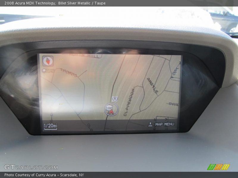 Billet Silver Metallic / Taupe 2008 Acura MDX Technology