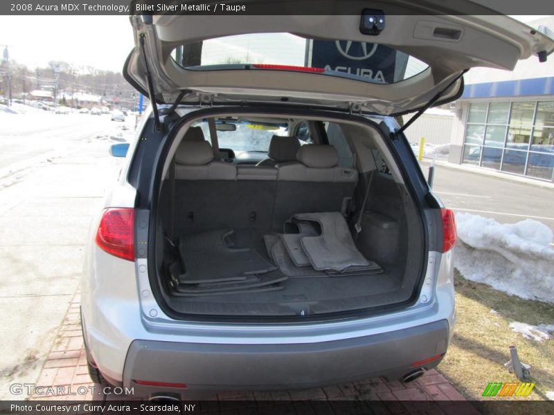 Billet Silver Metallic / Taupe 2008 Acura MDX Technology