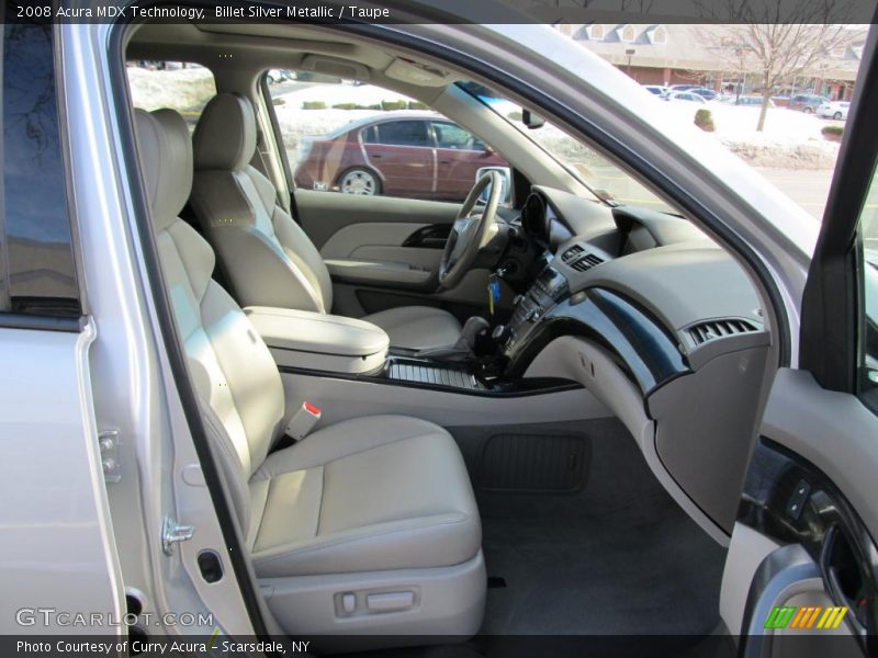 Billet Silver Metallic / Taupe 2008 Acura MDX Technology