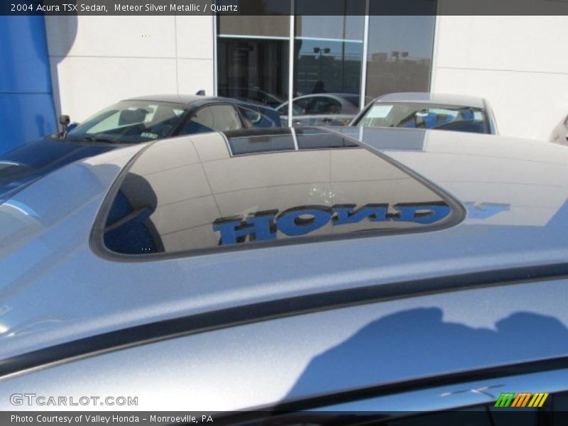 Meteor Silver Metallic / Quartz 2004 Acura TSX Sedan