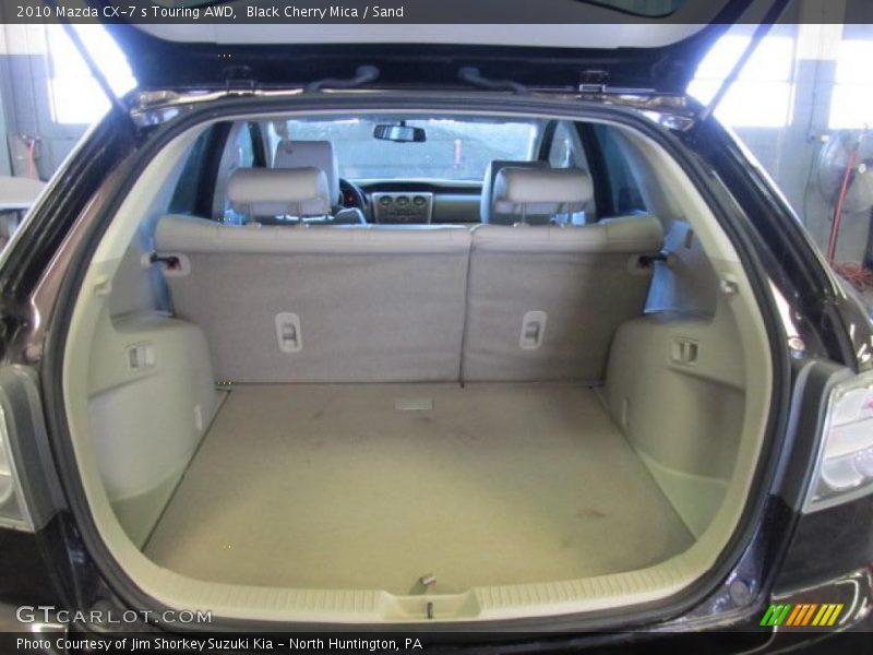 Black Cherry Mica / Sand 2010 Mazda CX-7 s Touring AWD