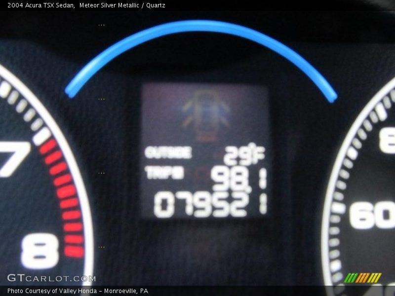 Meteor Silver Metallic / Quartz 2004 Acura TSX Sedan