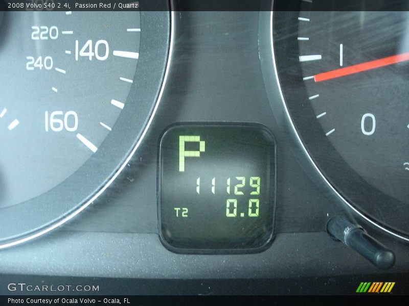 Passion Red / Quartz 2008 Volvo S40 2.4i
