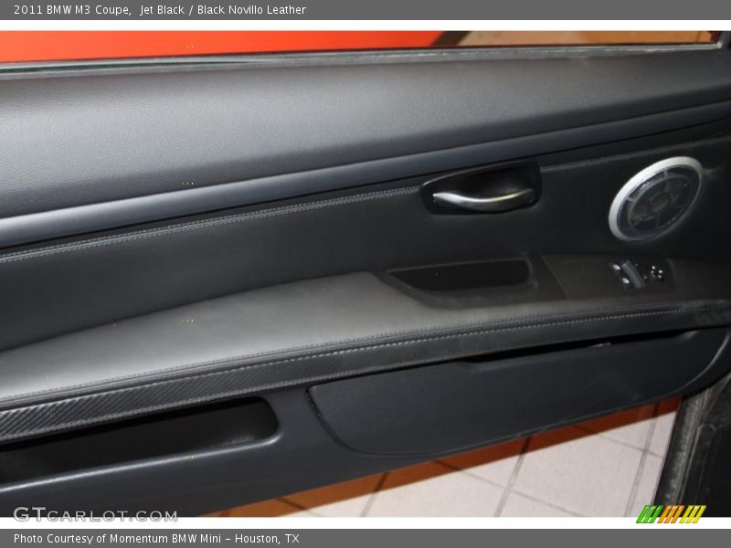 Jet Black / Black Novillo Leather 2011 BMW M3 Coupe