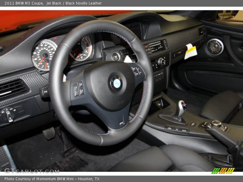 Black Novillo Leather Interior - 2011 M3 Coupe 