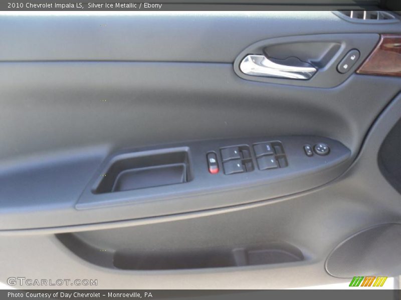 Silver Ice Metallic / Ebony 2010 Chevrolet Impala LS