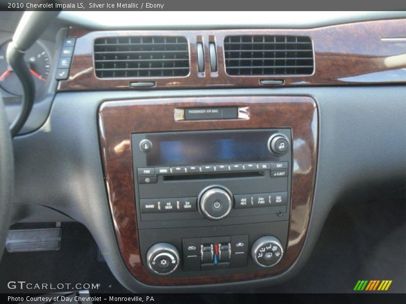 Silver Ice Metallic / Ebony 2010 Chevrolet Impala LS