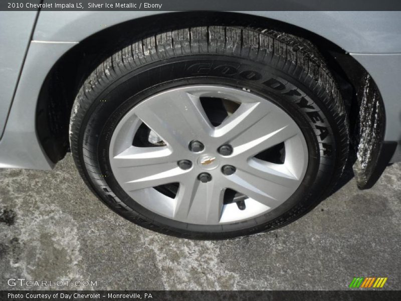 Silver Ice Metallic / Ebony 2010 Chevrolet Impala LS