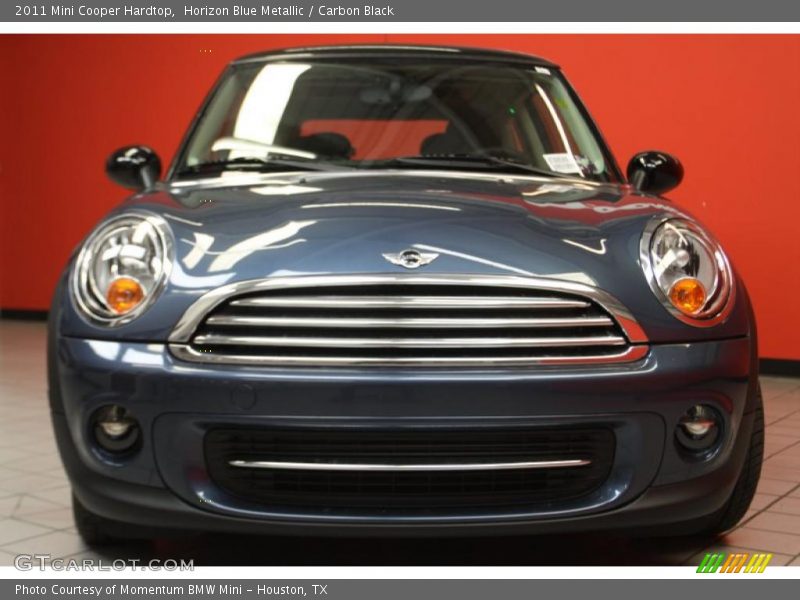 Horizon Blue Metallic / Carbon Black 2011 Mini Cooper Hardtop