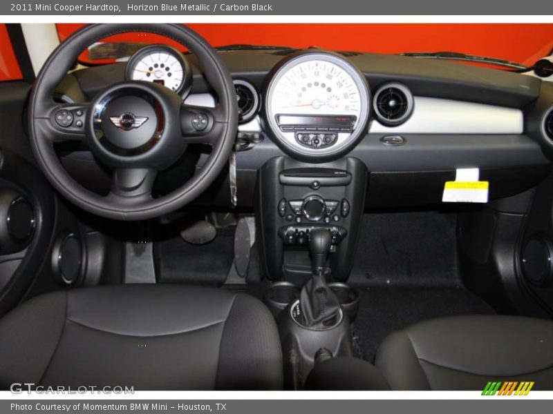 Horizon Blue Metallic / Carbon Black 2011 Mini Cooper Hardtop
