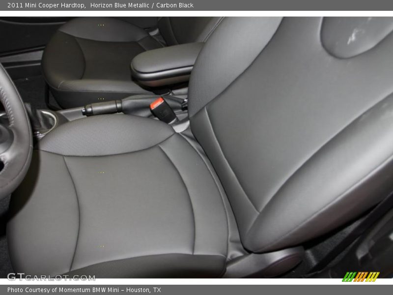 Horizon Blue Metallic / Carbon Black 2011 Mini Cooper Hardtop