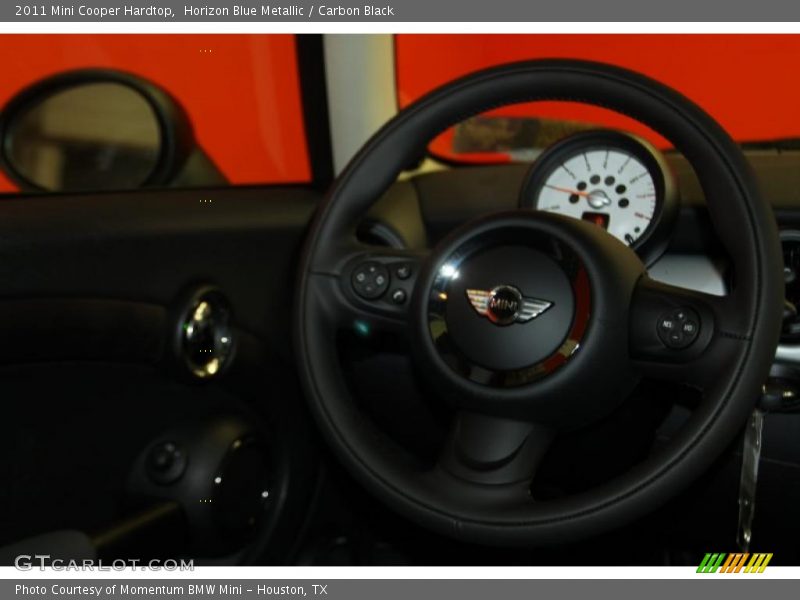 Horizon Blue Metallic / Carbon Black 2011 Mini Cooper Hardtop