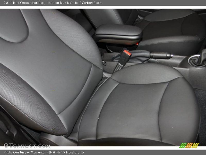 Horizon Blue Metallic / Carbon Black 2011 Mini Cooper Hardtop
