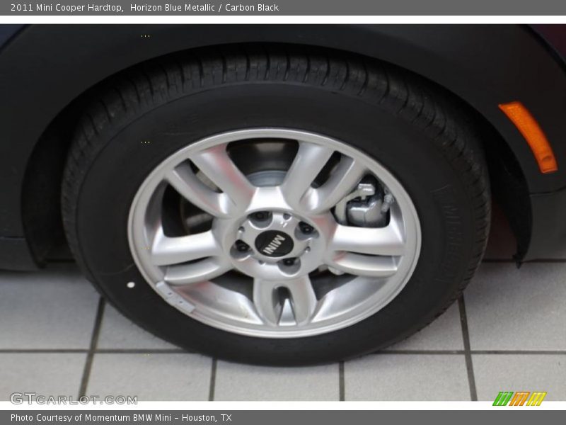 Horizon Blue Metallic / Carbon Black 2011 Mini Cooper Hardtop