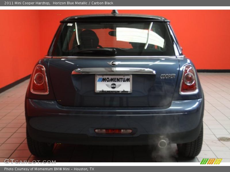 Horizon Blue Metallic / Carbon Black 2011 Mini Cooper Hardtop