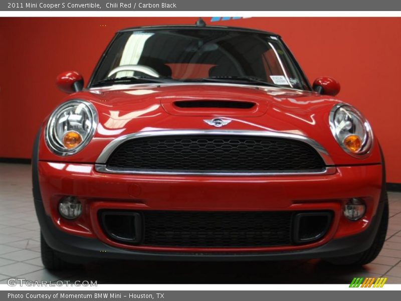 Chili Red / Carbon Black 2011 Mini Cooper S Convertible