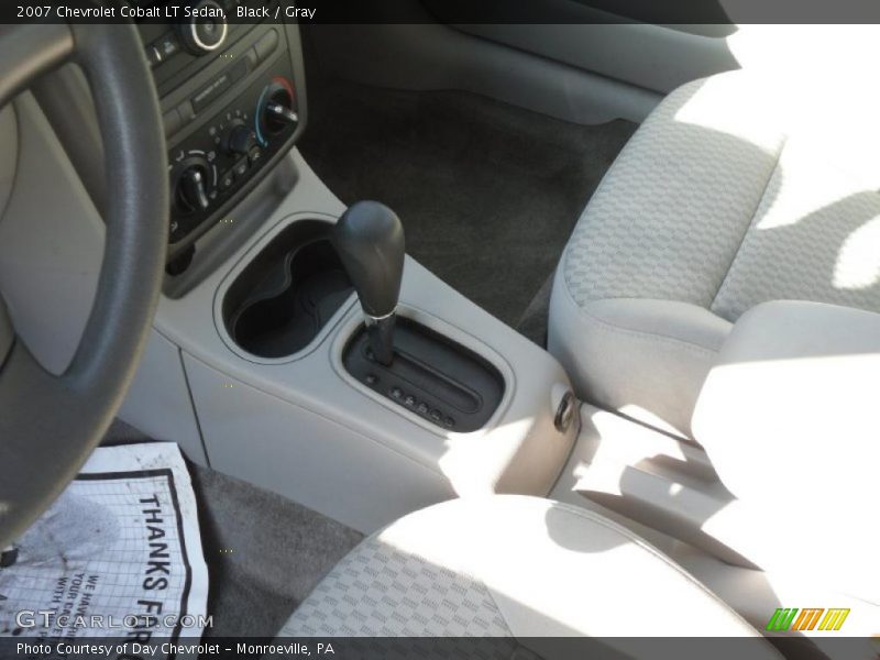 Black / Gray 2007 Chevrolet Cobalt LT Sedan